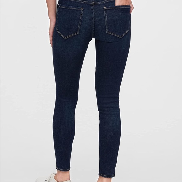GAP Women's Mid Rise Skinny Jean Legging Pants - size 18/34. - Picture 3 of 5
